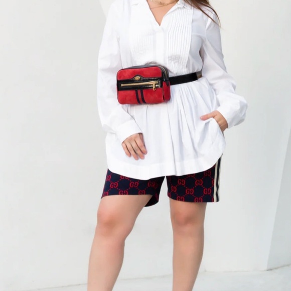 Gucci Brown GG Suede Belt Bag - Picture 12 of 12